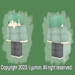 말차 의인화 스킨